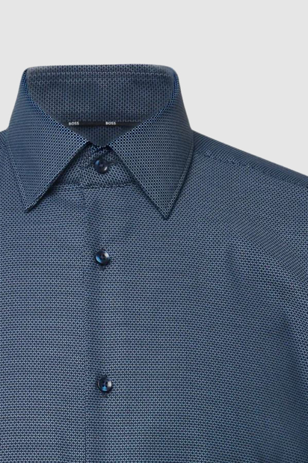 ΠΟΥΚΑΜΙΣΟ BOSS - 410 ΜΠΛΕ